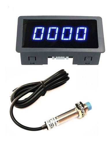 Medidor Digital Rpm Sensor Tacômetro