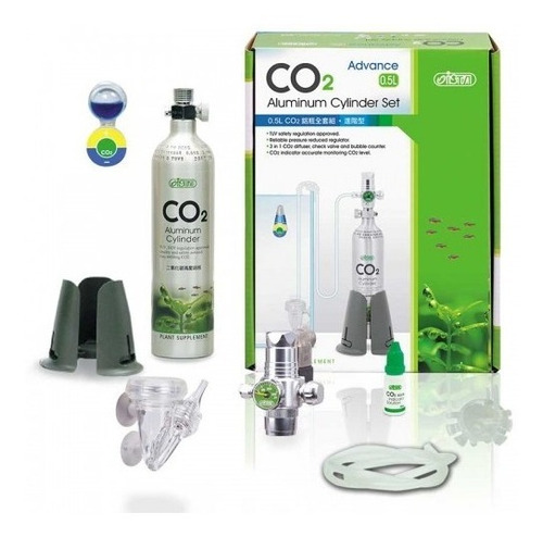 Ista Kit Co2 Com Ajuste Fino E Difusor - If668