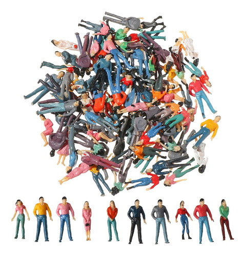 Maqueta De Construcción De Pasajeros, Figuras De Personas, T