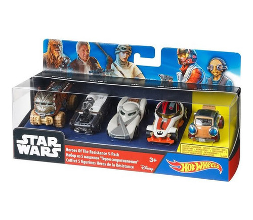 Hot Wheels - Star Wars Pack Serie Original De 5  2014