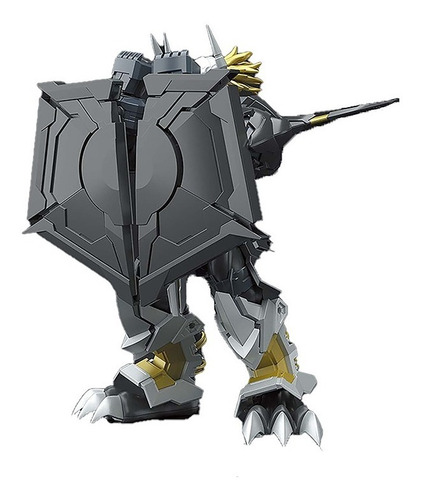 Boneco Black Wargreymon Amplified Digimon Bandai Figure-rise