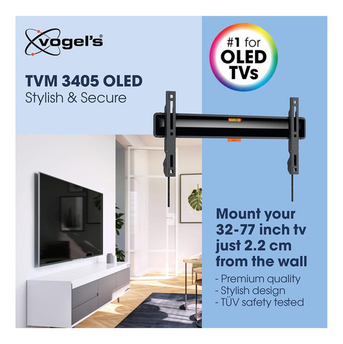 Televisor Oled Plano Vogels Tvm 3405sp Murning Para Televiso
