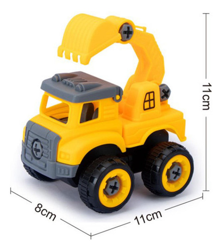 Lz Desarmar Coche De Juguete, Camión De Construcción,