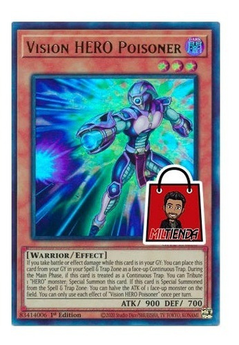 Vision Hero Poisoner - Ultra Rare - Miltienda - Yugioh