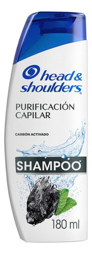 Shampoo Head & Shoulders Purificación Capilar, 180 Ml