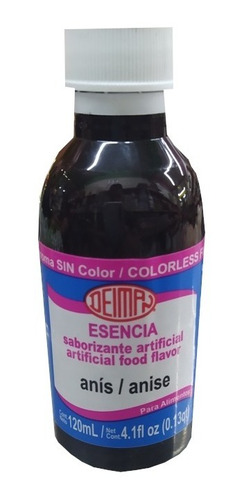 Esencia De Anis Botella 120ml