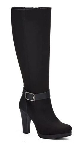 Botas Para Dama En Color Negro Marca Andrea Modelo: 298-5589