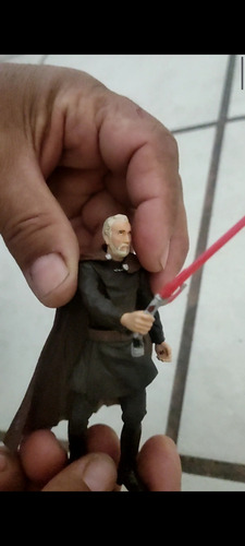 Star Wars Figura Coleccionable Cont Dooku Dark Lord E.3.75 (Usado)