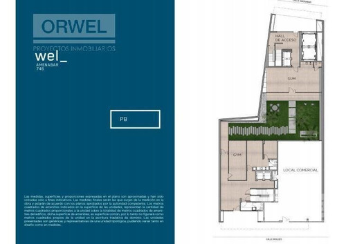 Imagen 15 de 20 de Wel Amenabar - 2 Ambientes Con Detalles De Calidad - Amenities - Cochera Opcional !