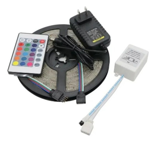 Cinta Luz Led Strip 2835 Multicolor 5 Metros Decoración