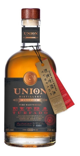 Pure Malt Whisky Extra Turfado Union Distillery 43.5% 750 Ml