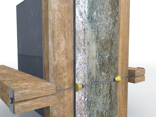 Moños Para Muro - Alineadores De Cimbra De 40cm - 200und