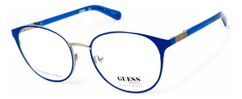 Amazon Oftalmico Guess Modelo Gu8254 Azul
