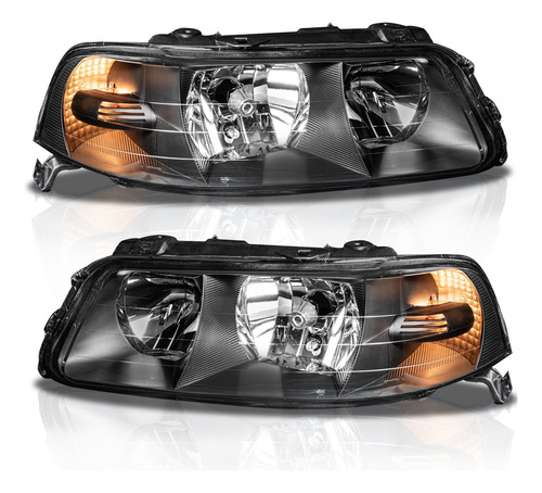 Par De Faros Pointer Gti Neg.  2000-2001-2002-2003-2004-2005