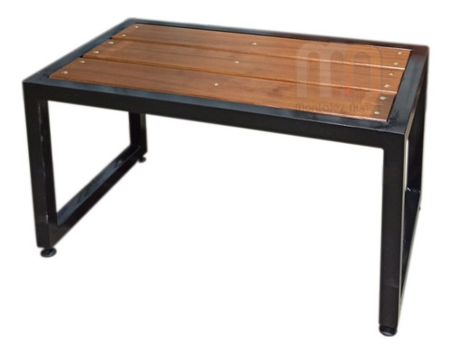 Mesa Ratona Para Jardin En Hierro Y Madera Mmn Sas