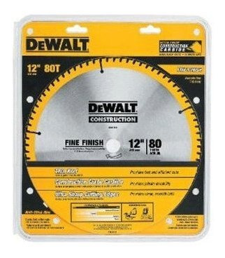 Dewalt Dw3128 Serie 20 12 Pulgadas 80 Dientes Atb Thin Kerf