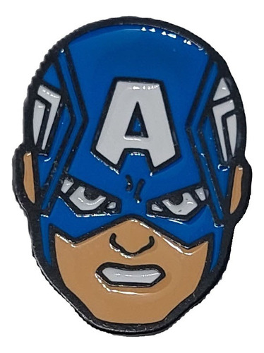 Broche Metalico Capitan America Pin Avengers