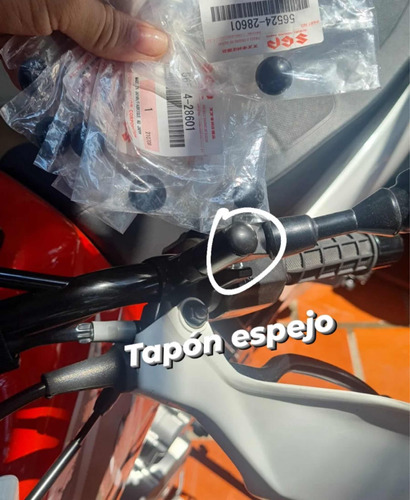 Tapón Retrovisores Del Suzuki Dr650