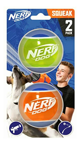 Nerf Dog Rubber Tennis Ball Dog Toys With Interactive