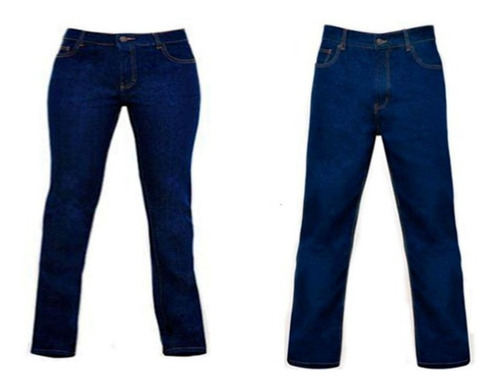 Jeans Dama Strech Y Caballero Triple Costura Industrial