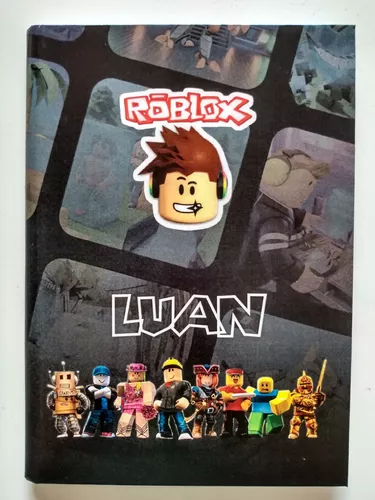 Caderno de Desenho Personalizado 48 Fls Roblox