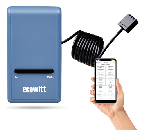 Ecowitt Gw1000 Sensor Wifi Humedad, Temp, Barómetro