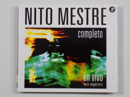 Nito Mestre Completo En Vivo 2 Cds México Rock Digipak 2007