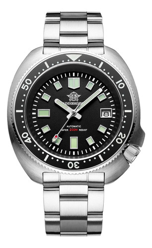 Automatic Diver 200m Reloj Para Hombre, Mecánico