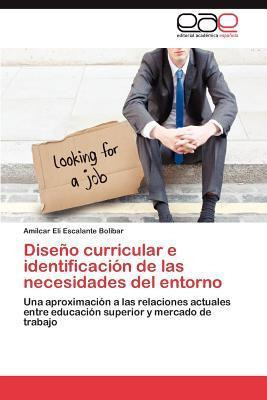 Libro Diseno Curricular E Identificacion De Las Necesidad...