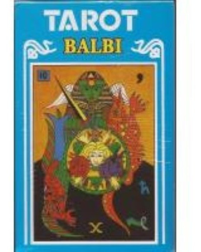 Mazo Cartas Tarot Balbi  (azul)-envios