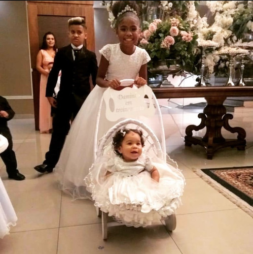 Carrinho Vime Para Bebê Entrar Em Casamento (locação) (Usado)
