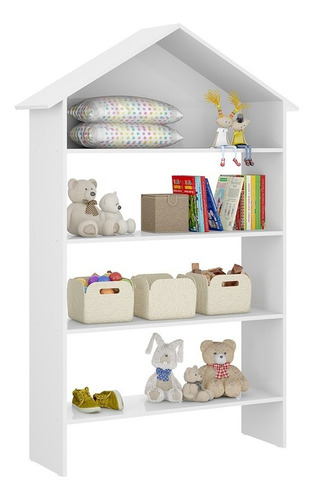 Repisa Infantil Modelo Casita Blanca - Kidscool