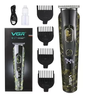 Maquina Corta Pelo Barba Vgr V-271 Dibujos Recargable Usb