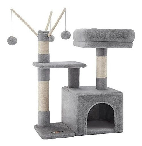 Feandrea Arbol Para Gatos, Torre Para Gatos Con Percha Aco