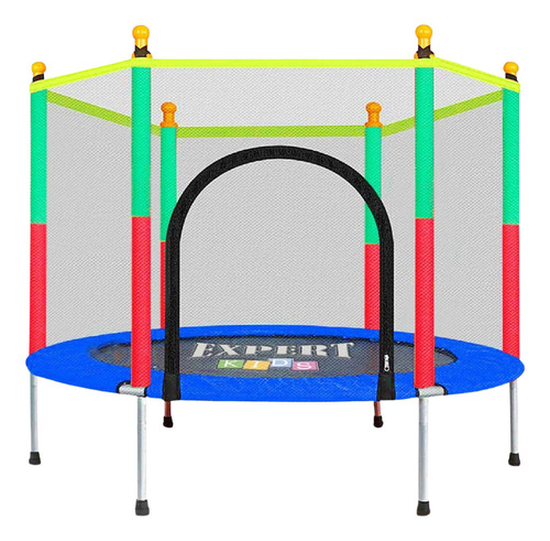 Cama Elástica Trampolín 1.4 Mts+ Cobertor + Red Colores