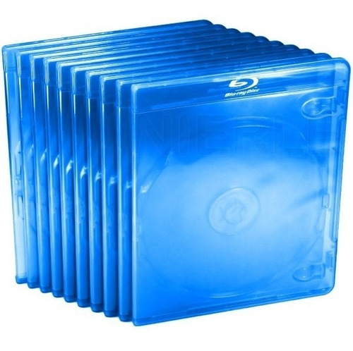 Imagen 1 de 2 de Pack Estuches Blu-ray Azul Para 2 Disc