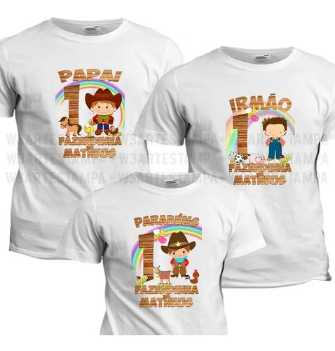camisetas de aniversario personalizadas