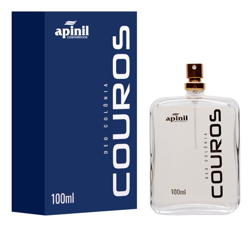 Couros Deo Colônia Masculina 100ml Apinil