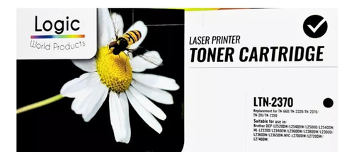 Toner Logic Tn-2370 Alternativo Excelente Calidad