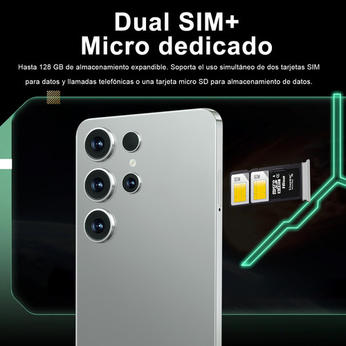 S25 Dual Sim 16gb Ram 512gb Rom 2025 Popular El Último Modelo Smartphone Android 14 Barato Desbloquea Más Barato Celular 5g Wifi 6,8 Pulgadas Negro