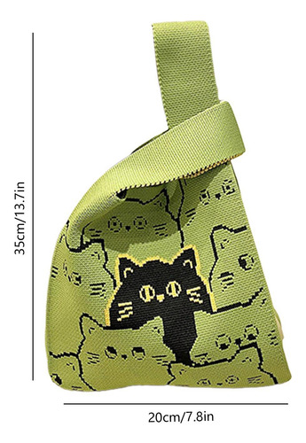 Bolsas De Gato Para Mujer Bolsa De Mano Reutilizable De Gato