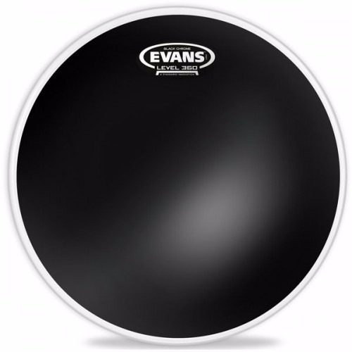 Parche Para Bateria Evans Black Chrome 16 Pulgadas Para Tom