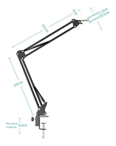Placa De Sonido Behringer Um2 Mic Bm-800 Kit Brazo Cable