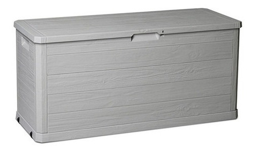 Baúl Italiano Organizador De Jardín 117x45x56 280l Gris