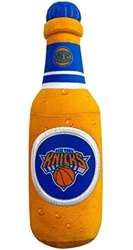 Nba New York Knicks Botella De Cerveza De Peluche Perro Y Ga