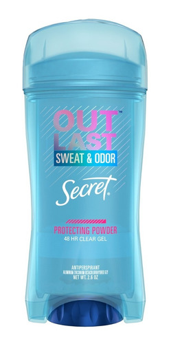 Desodorante Secret Outlast Clear Gel Protecting Powder 73g 