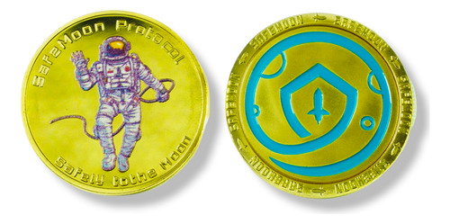 Safemoon Moneda Token Gold (bitcoin) Ak08