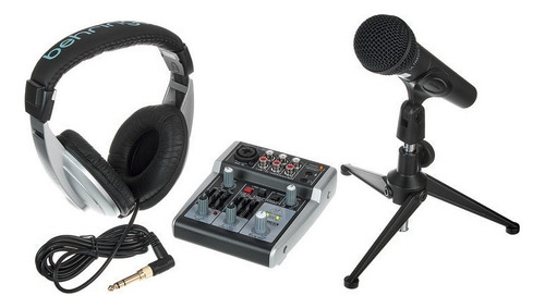 Podcastudio 2 Usb Behringer Kit Pack De Estudio De Grabación