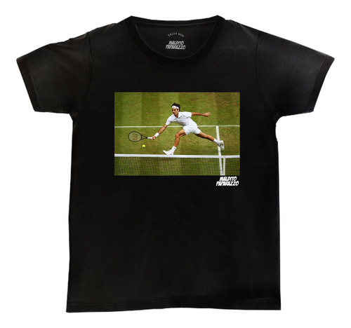 Roger Federer Color- Remera 100% Algodón