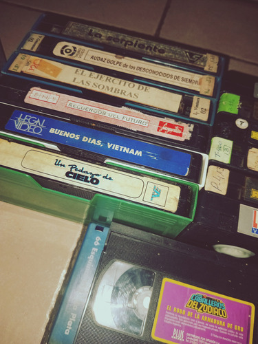 Lote De 13 Vhs!! Originales Indiana Jones,el Nido Etc!! (Usado)